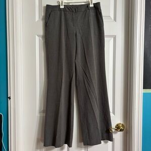 Gray Wide-Leg Work Slacks size 8
